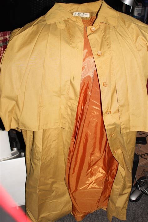 dior raincoat